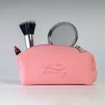 Beauty Cosmetic Bag Rose/ Neoprene - Image 3