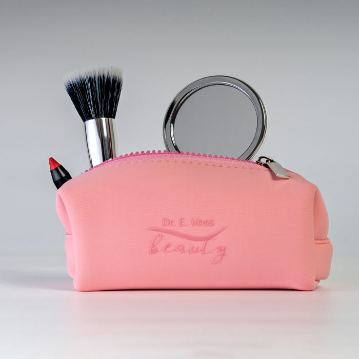 Beauty Cosmetic Bag Rose/ Neoprene - Image 3